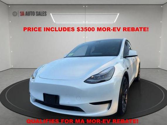 TESLA MODEL Y 2022 7SAYGDEF6NF378127 image